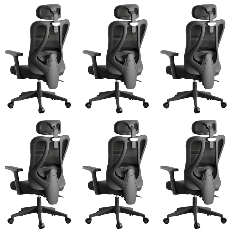 Modern Height Adjustable Office Chair Mesh Black Desk Chair for Office