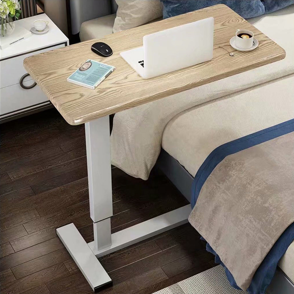 Modern Wood Writing Desk Floating Rectangular Laptop Table for Home