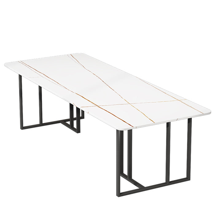 Rectangular Shaped Modern Office Table Slate Writing Desk for Office