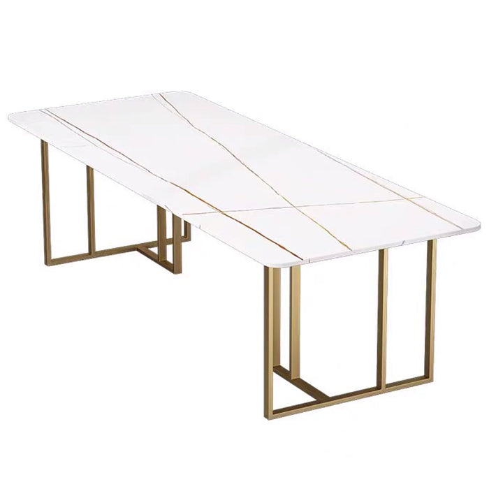 Rectangular Shaped Modern Office Table Slate Writing Desk for Office