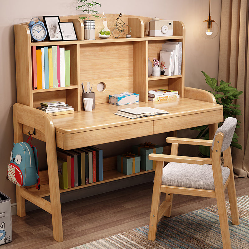 Modern Solid Wood Bedroom Writing Desk Adjustable Office Desk