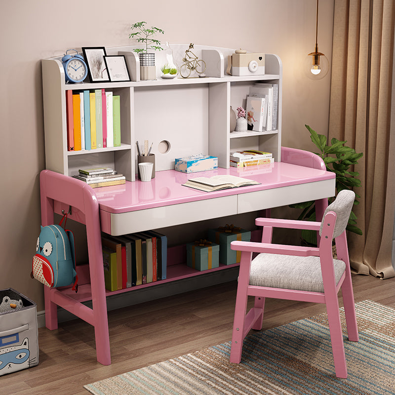 Modern Solid Wood Bedroom Writing Desk Adjustable Office Desk