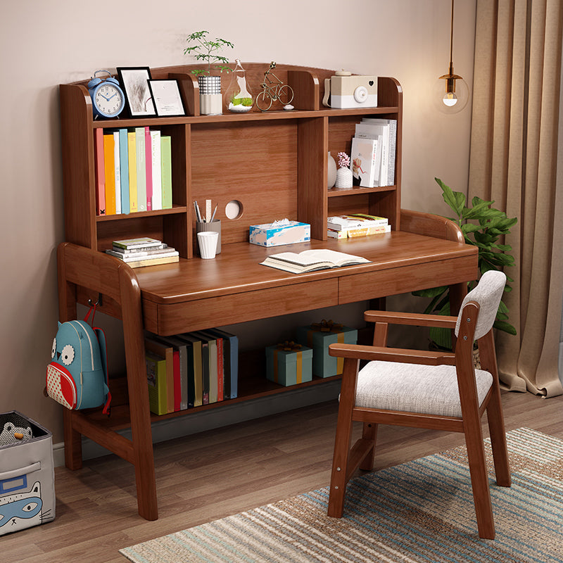 Modern Solid Wood Bedroom Writing Desk Adjustable Office Desk