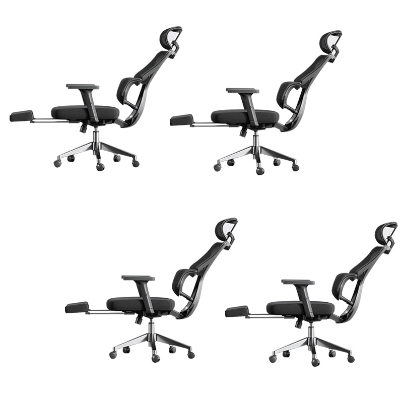 Modernism Adjustable Arm Office Chair Desk Chair with Wheels