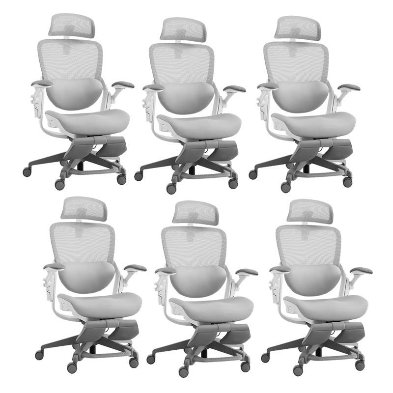 Removable Arms Office Chair Adjustable Seat Height Desk Chair