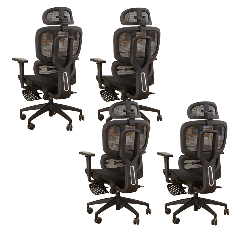 Removable Arms Office Chair Modern Tilt Mechanism No Distressing Chair with Wheels