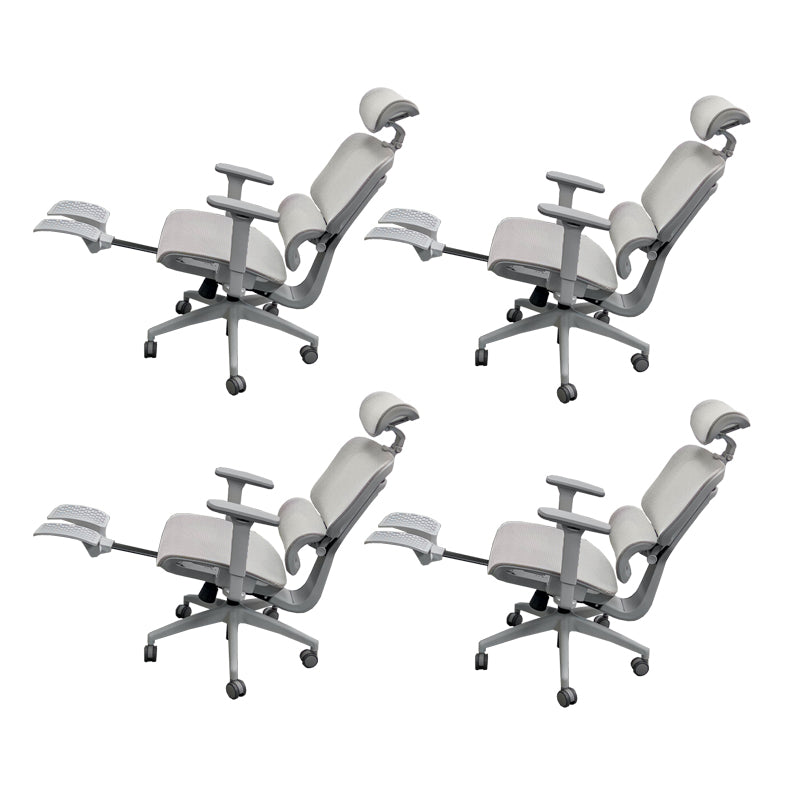 Removable Arms Office Chair Modern Tilt Mechanism No Distressing Chair with Wheels