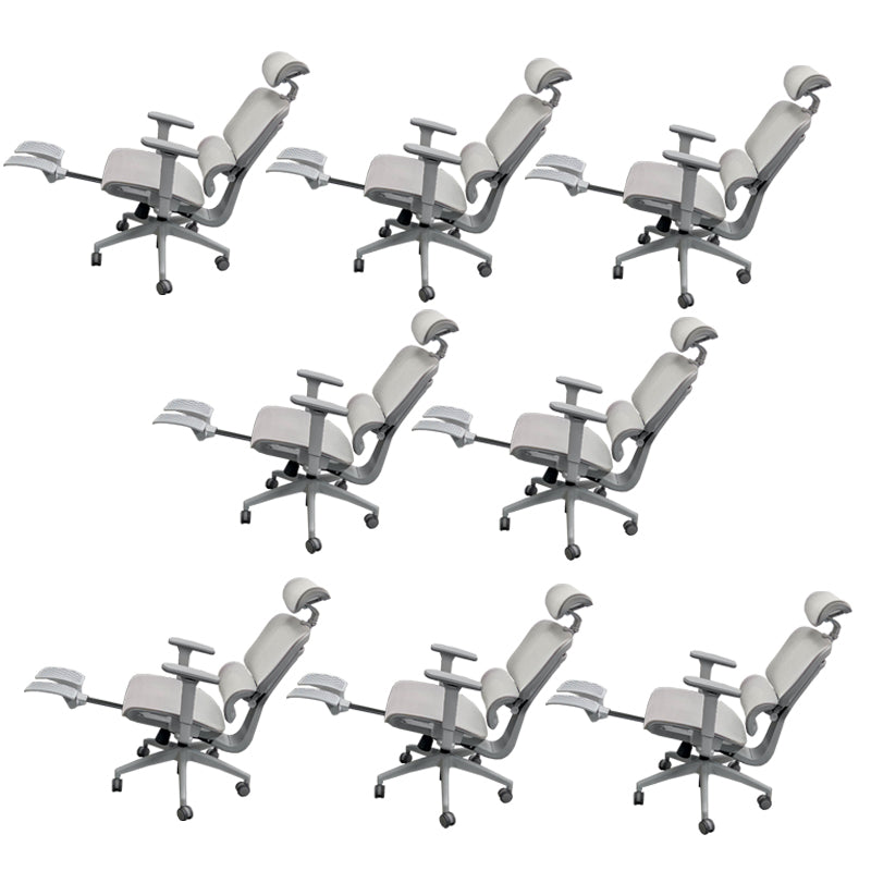 Removable Arms Office Chair Modern Tilt Mechanism No Distressing Chair with Wheels