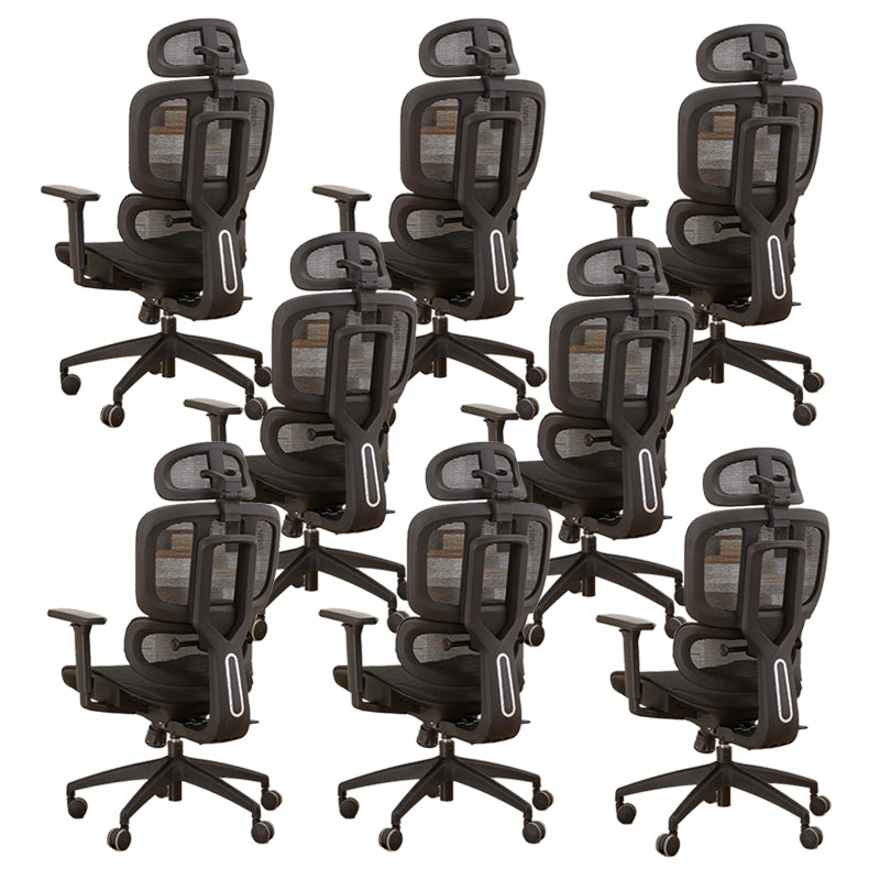 Removable Arms Office Chair Modern Tilt Mechanism No Distressing Chair with Wheels