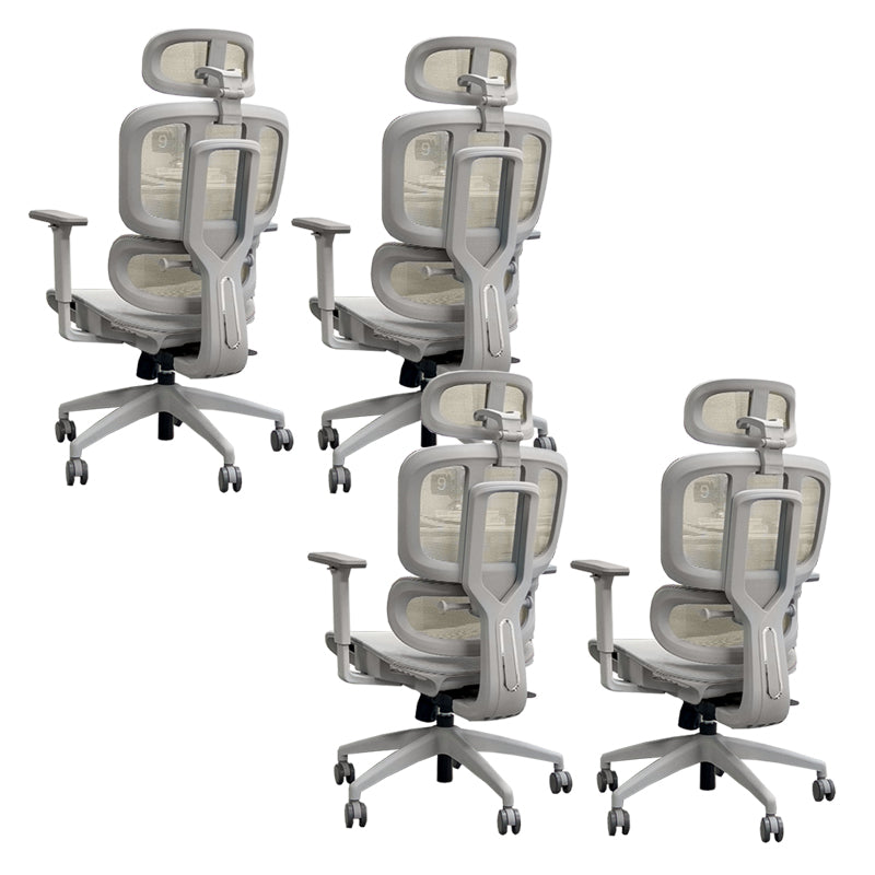 Removable Arms Office Chair Modern Tilt Mechanism No Distressing Chair with Wheels