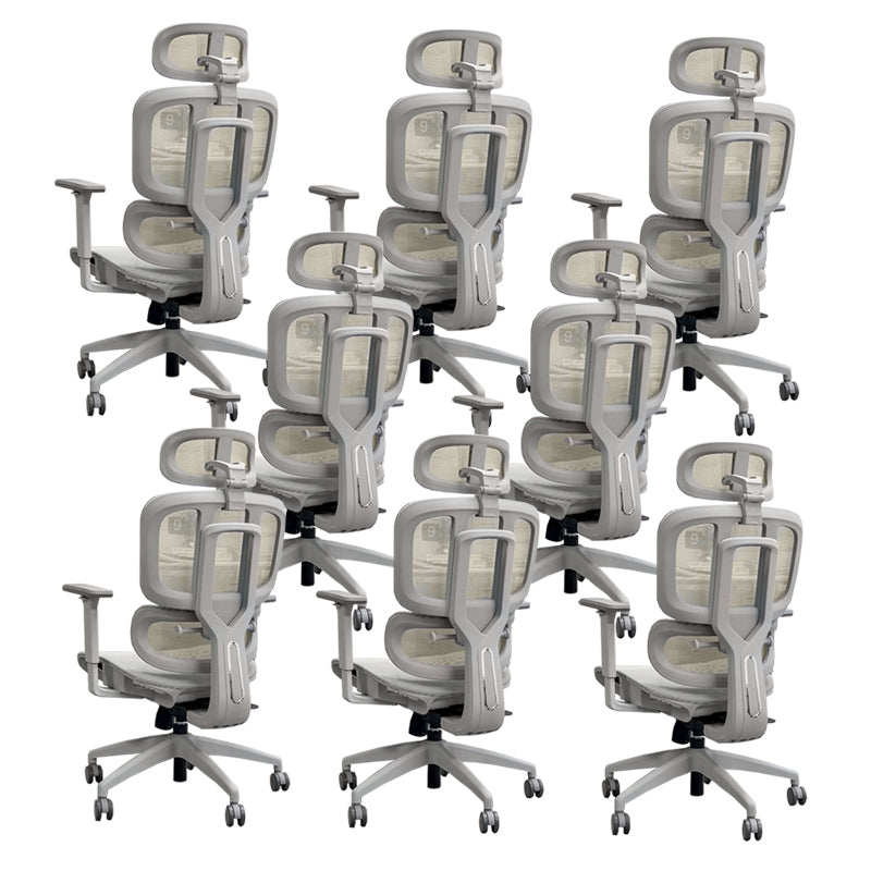 Removable Arms Office Chair Modern Tilt Mechanism No Distressing Chair with Wheels