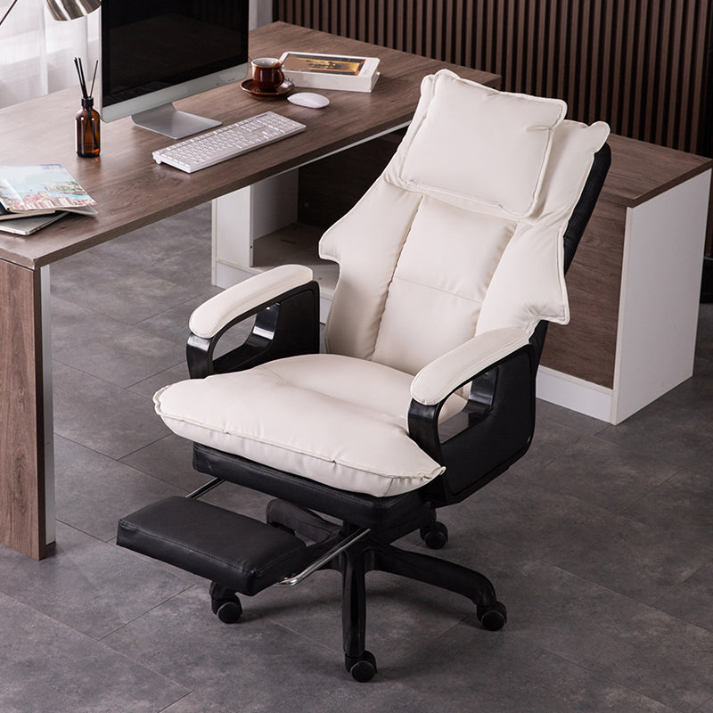 Modern Padded Arms Executive Chair Ergonomic Task Chair for Office