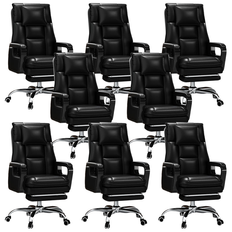 Modern Padded Arms Executive Chair Ergonomic Task Chair for Office