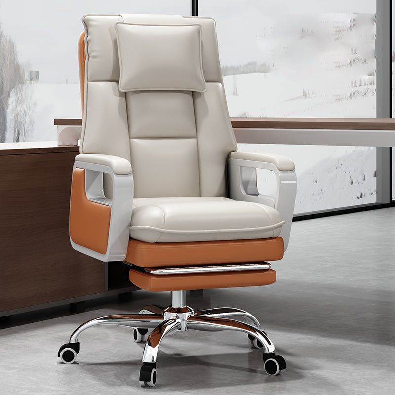 Modern Padded Arms Executive Chair Ergonomic Task Chair for Office