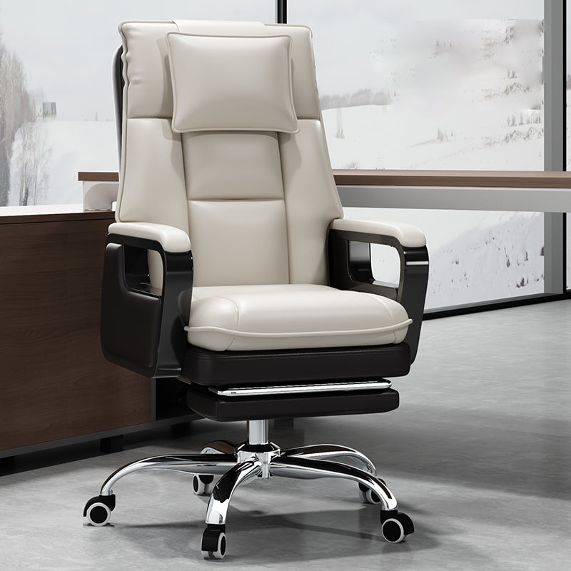 Modern Padded Arms Executive Chair Ergonomic Task Chair for Office