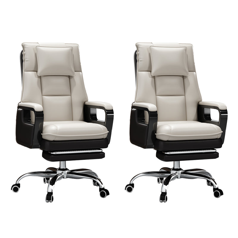 Modern Padded Arms Executive Chair Ergonomic Task Chair for Office