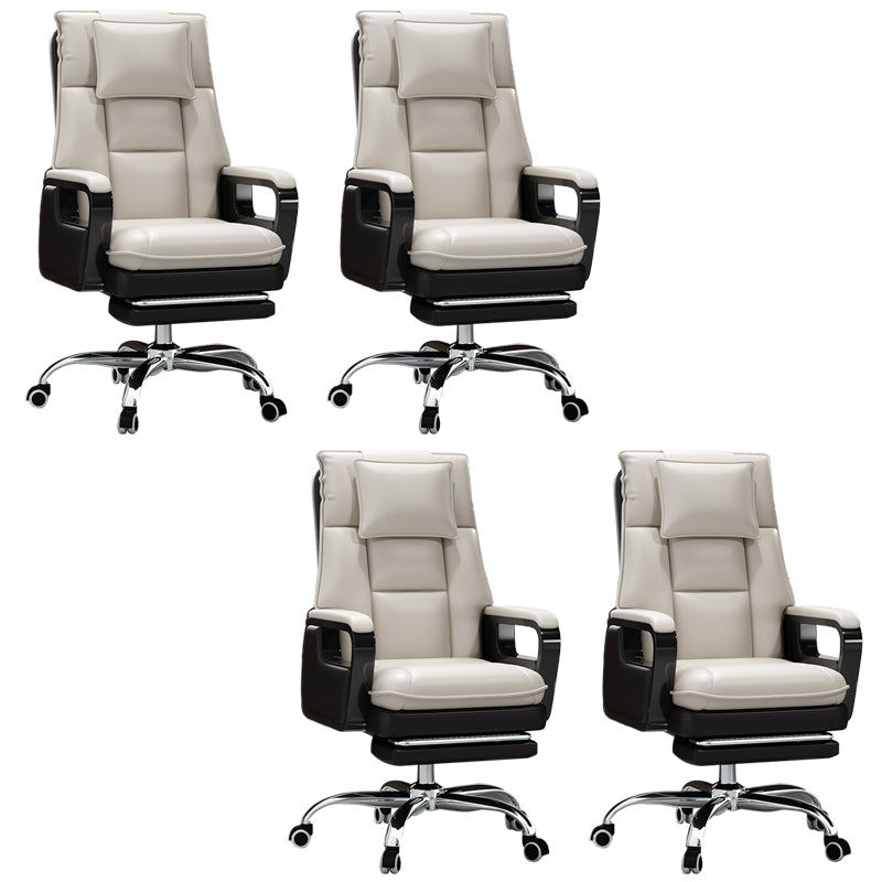 Modern Padded Arms Executive Chair Ergonomic Task Chair for Office