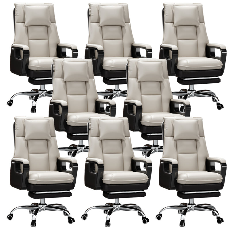 Modern Padded Arms Executive Chair Ergonomic Task Chair for Office