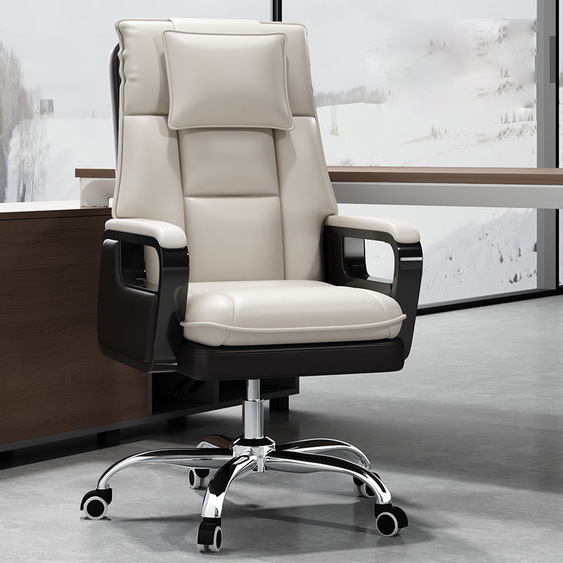 Modern Padded Arms Executive Chair Ergonomic Task Chair for Office