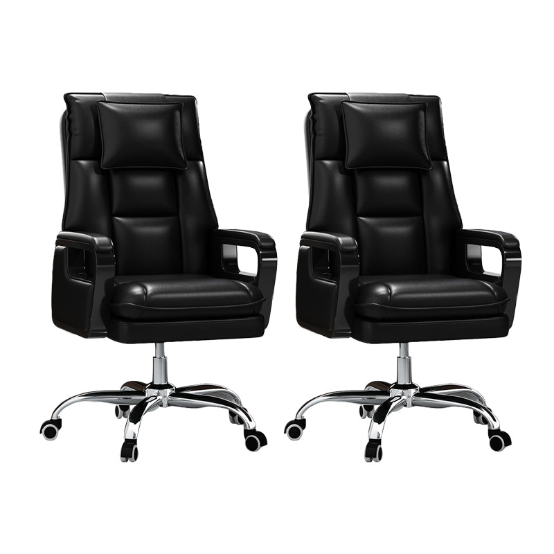 Modern Padded Arms Executive Chair Ergonomic Task Chair for Office