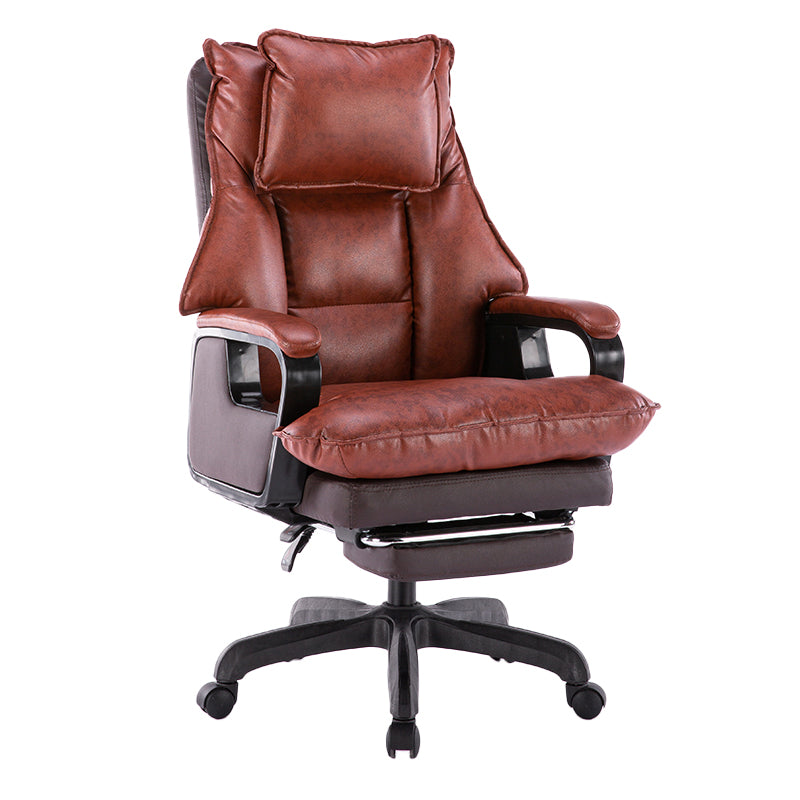 Modern Padded Arms Executive Chair Ergonomic Task Chair for Office