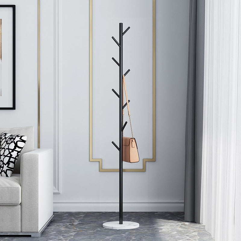 Gorgeous Hall Tree Free Standing Metal Coat Rack with Coat Hooks