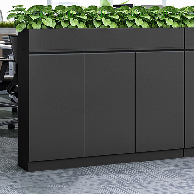 Modern Lateral Filing Cabinet Wooden Frame File Cabinet for Office