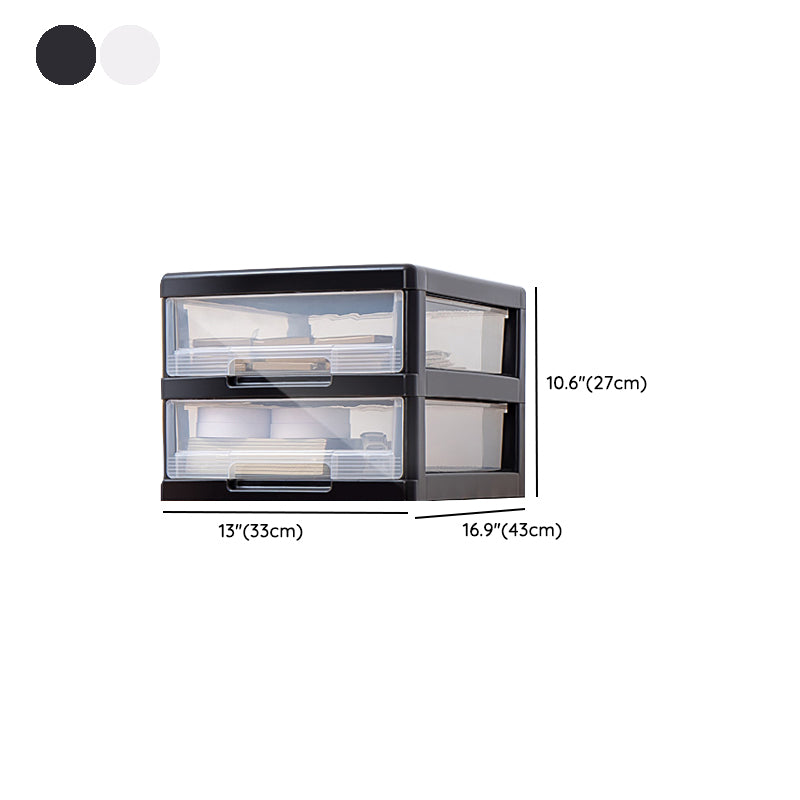 Vertical Transparent Filing Cabinet Modern Plastic Drawers Filing Cabinet