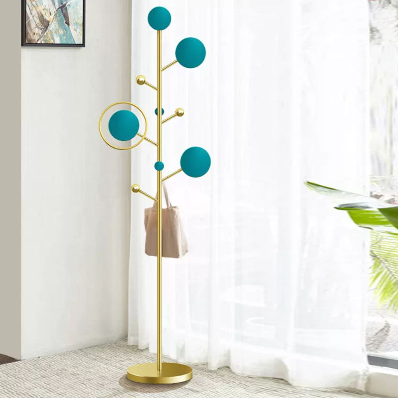 Contemporary Metal Entry Hall Tree 68.9 Inch Tall Entryway Kit