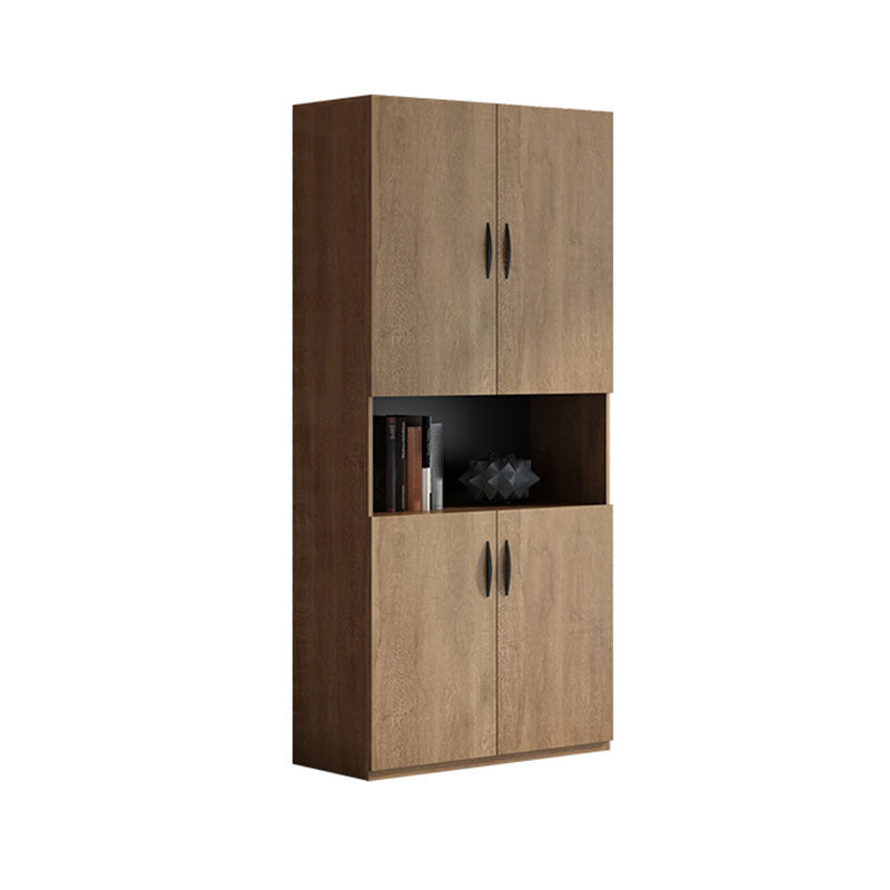 Medieval Modern File Cabinet Wooden Frame Vertical File Cabinet