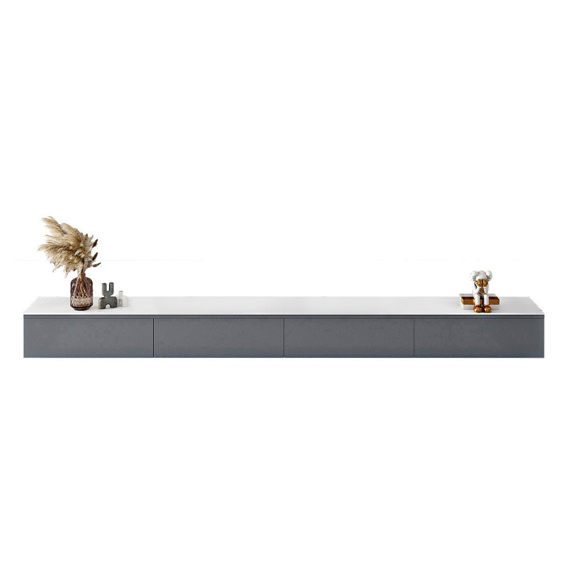 Stone TV Stand Console Wall Mounted Media Console with Drawers