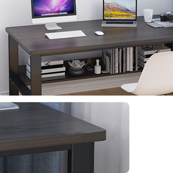 Industrial Office Desk Manufactured Wood Writing Desk for Bedroom