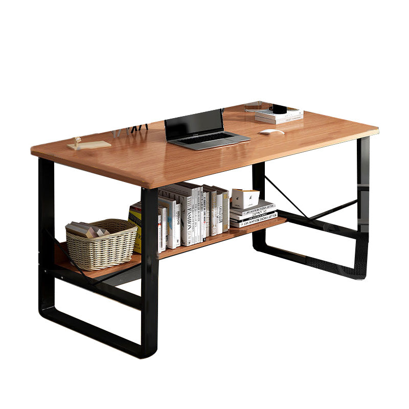 Industrial Office Desk Manufactured Wood Writing Desk for Bedroom