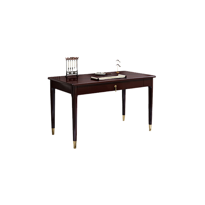 21.7" W√ó29.5" H Home Writing Desk Glam Parsons Base Office Desk