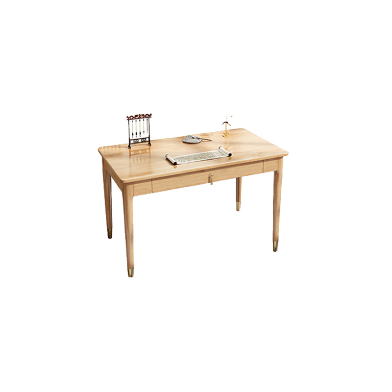 21.7" W√ó29.5" H Home Writing Desk Glam Parsons Base Office Desk