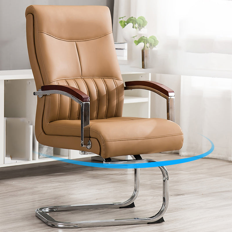 Modern Fixed Arms Task Chair Ergonomic Desk Chair for Office