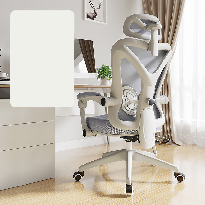 Modern Padded Arms Task Chair Mesh Back Desk Chair for Office