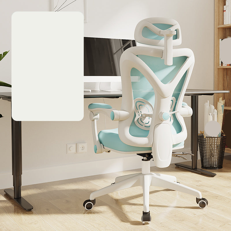 Modern Padded Arms Task Chair Mesh Back Desk Chair for Office