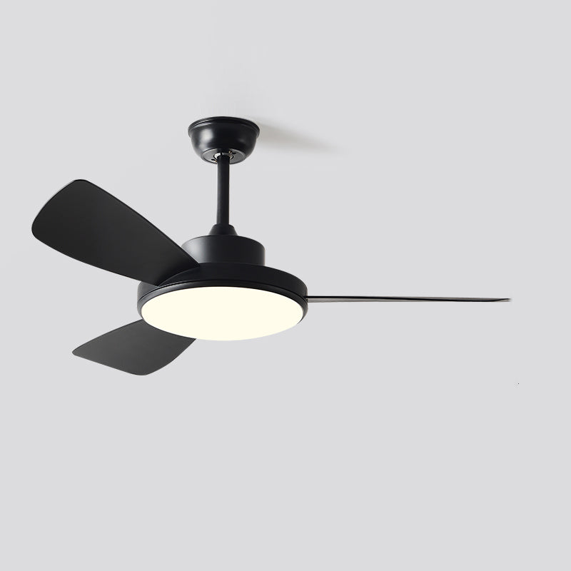 Modern Ceiling Fan Light Fixture Colorful LED Ceiling Lamp for Bedroom