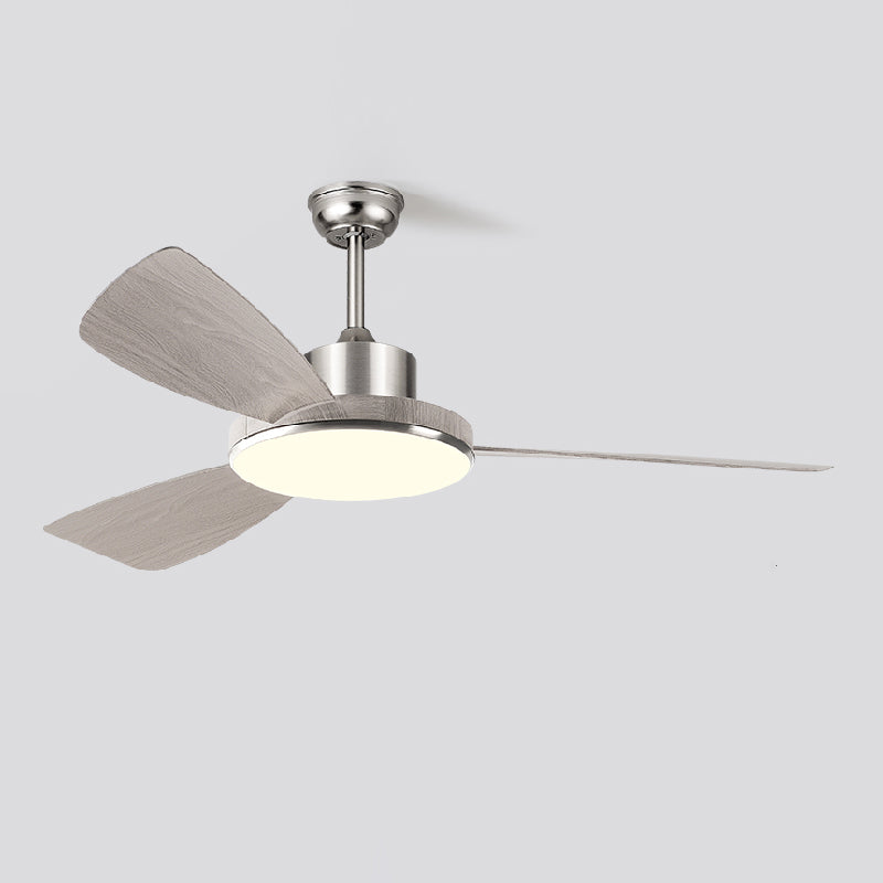 Modern Ceiling Fan Light Fixture Colorful LED Ceiling Lamp for Bedroom