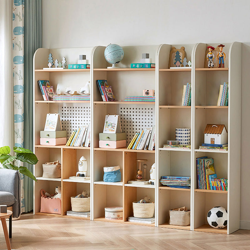 Scandinavian Standard Kids Bookcase in Solid Wood Closed Back