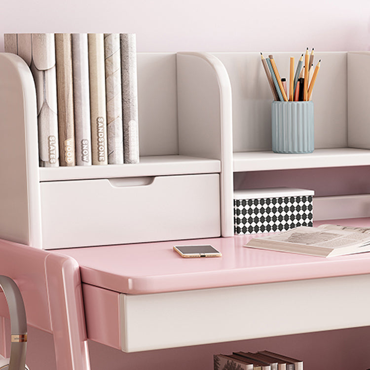 3 Drawers and 3 Shelves Kids Desk Writing Desk in Solid Wood