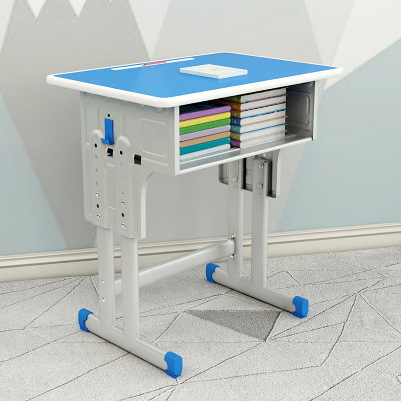 Adjustable Home Kids Desk 23.6" W Writing Desk Kids with Storage