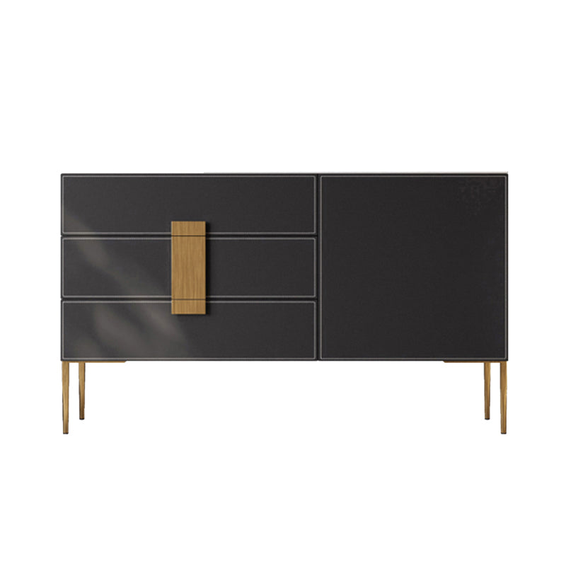 Modern Wood Sideboard Table Door/Drawer Server Cabinets Included