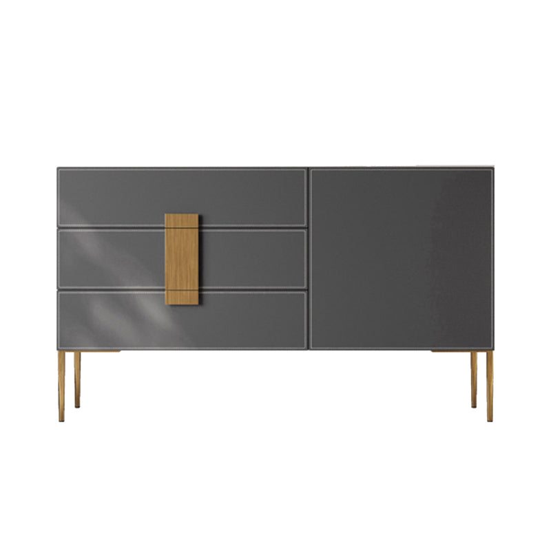 Modern Wood Sideboard Table Door/Drawer Server Cabinets Included