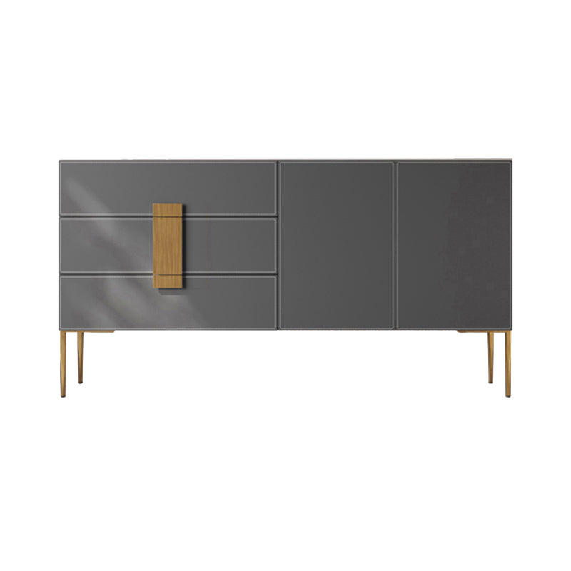 Modern Wood Sideboard Table Door/Drawer Server Cabinets Included