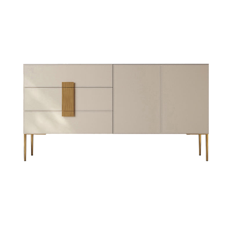 Modern Wood Sideboard Table Door/Drawer Server Cabinets Included