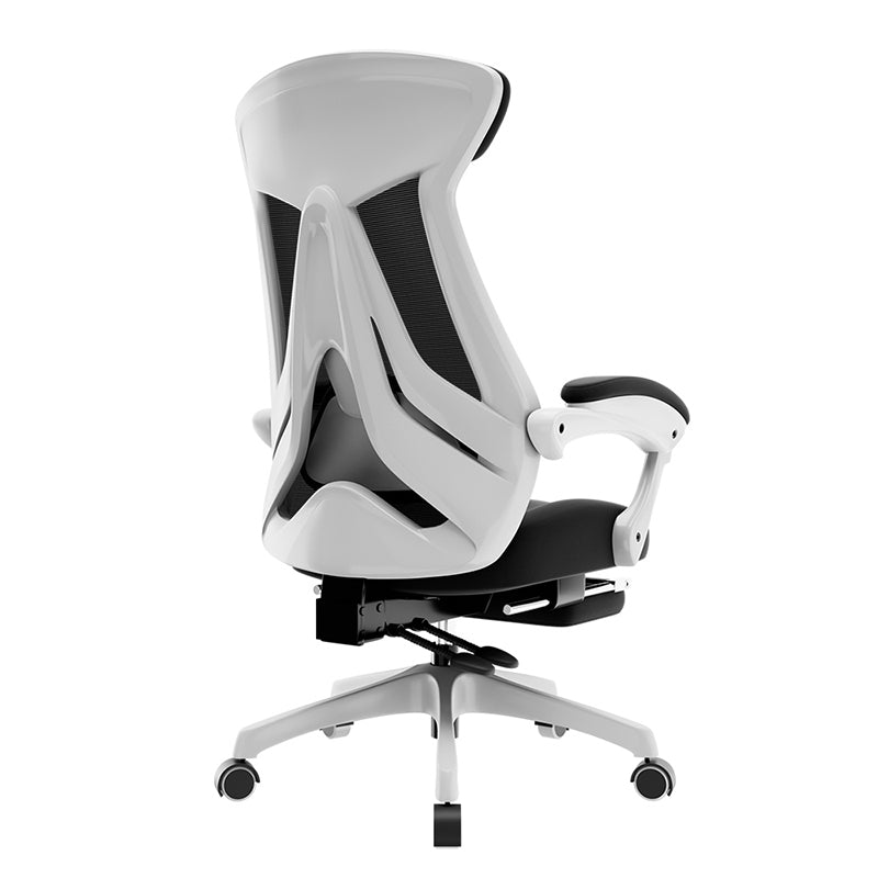 Modern Office Chair Padded Arms No Distressing Ergonomic Chair with Wheels