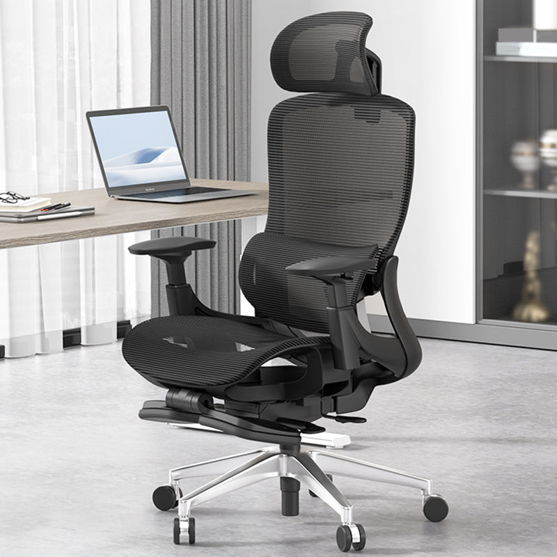 Adjustable Arms Office Chair Mesh Desk Chair with Wheels for Home