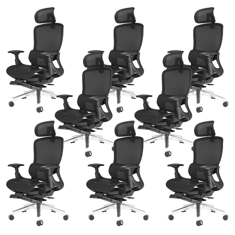 Adjustable Arms Office Chair Mesh Desk Chair with Wheels for Home